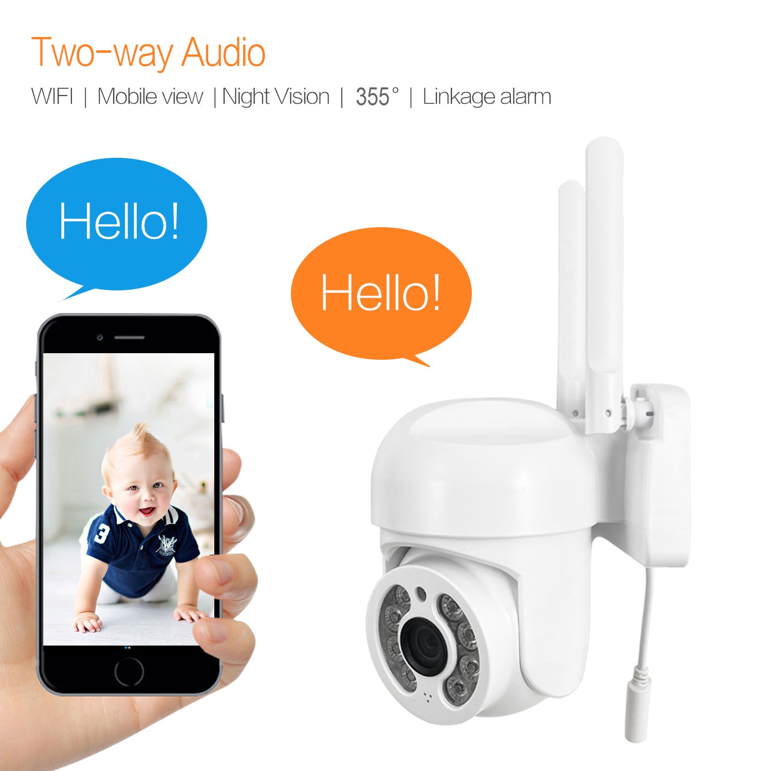 Best Price 3mp full HD Ip Full Hd Security 1080P Indoor Outdoor Wireless Tuya Wifi Smart Camera