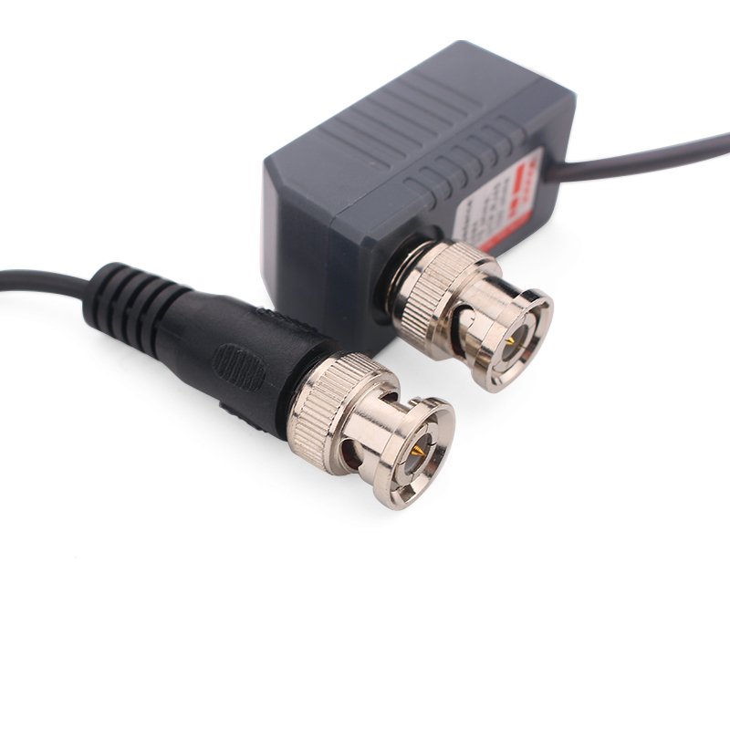 5mp 1080p BNC RJ45 connector Coaxial HD UTP twisted pair transmitter Video /audio/power 2 In 1 Video balun for CCTV accessories