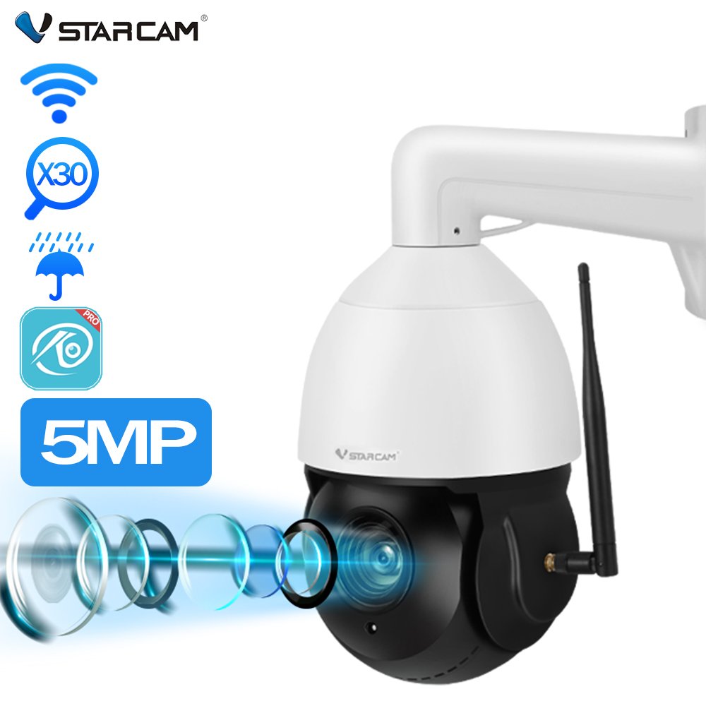 Vstarcam 30x ptz optics home security camera system wireless wifi6 poe security camera system cctv