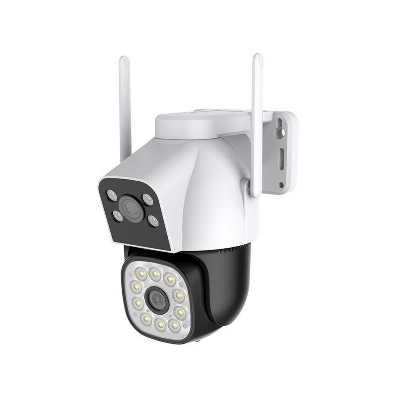 FOSVISION 3MP Dual Lens WiFi Camera two-way audio smart full color night vision PTZ Wifi Wireless Security cctv camera