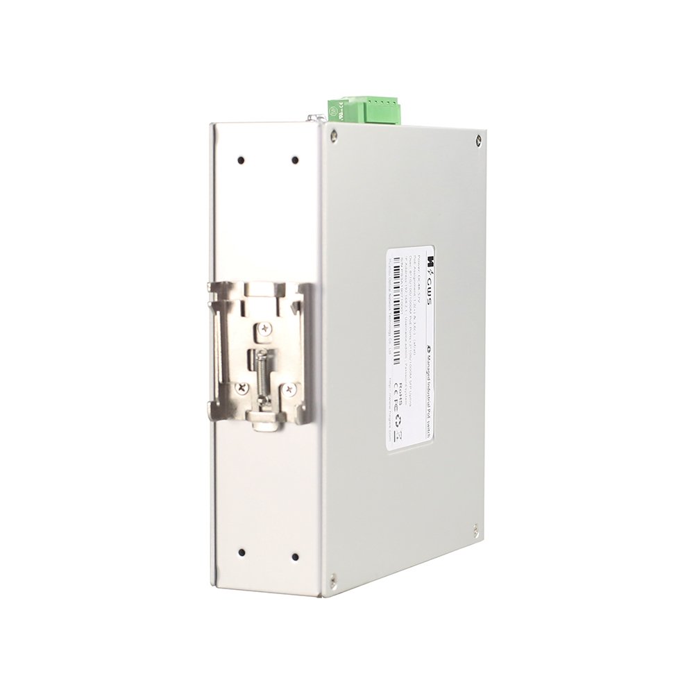 E-management Industrial switch 8*GE+2*GF SFP optical port E-NMS Industrial switches 10 port gigabit network switch