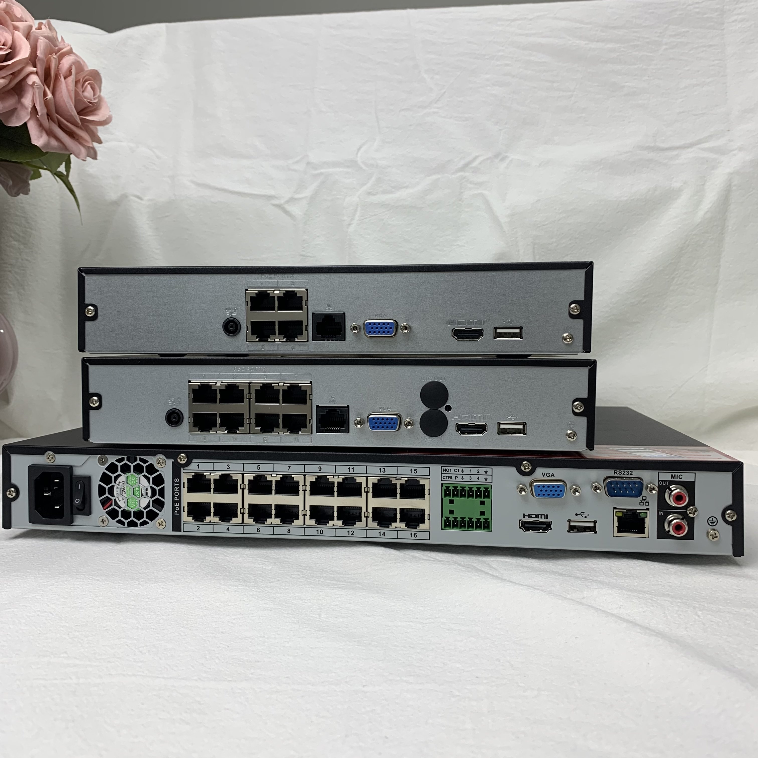 DaHua 4K 8-Channel 8MP PoE NVR Security Camera System Outdoor Home CCTV IP Cameras with Night Vision Network Technology