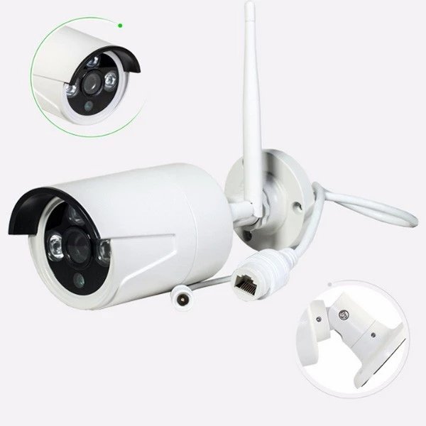 Wireless Cctv Set 4 Channel 1080P Nvr Cctv Kit Outdoor Waterproof 4ch Ip Camera Surveillance Security System