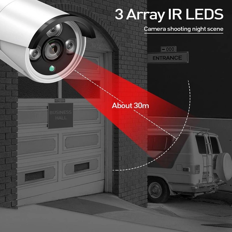 Wireless Cctv Set 4 Channel 1080P Nvr Cctv Kit Outdoor Waterproof 4ch Ip Camera Surveillance Security System