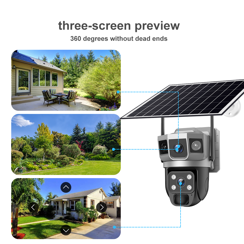 Wholesale 4MP 4G Wireless WiFi Video Surveillance PTZ Network Cameras 4K CCTV Outdoor Security Camera 10x-20x CMOS Cloud Store