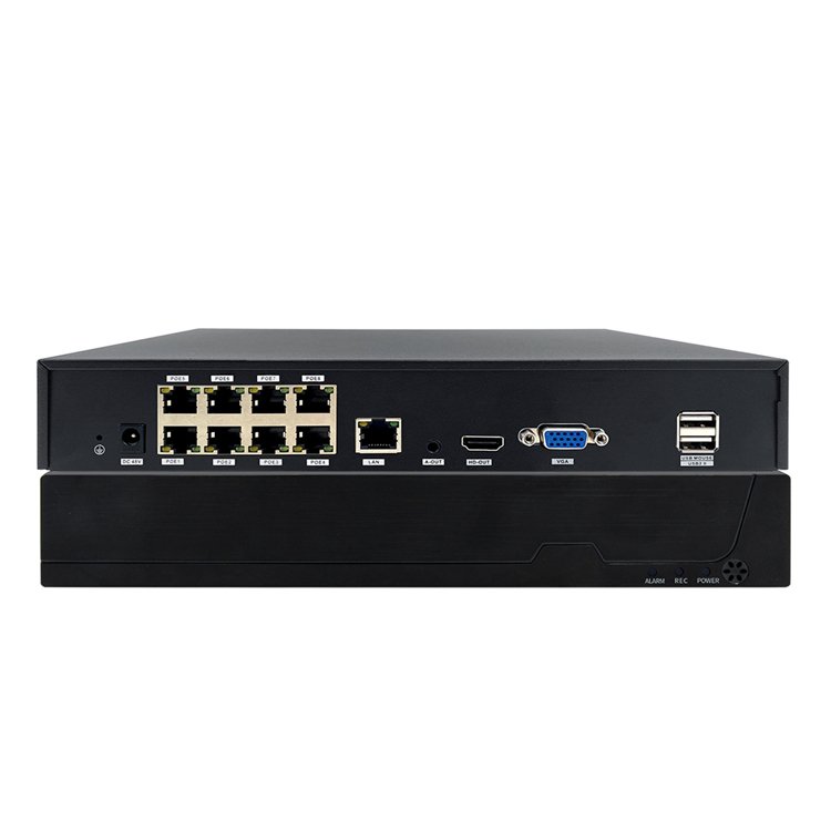 XMEYE IP POE Network HDD SATA Surveillance Systems Surveillance 8CH 4K POE NVR 8 Channel CCTV Network Video Recorder