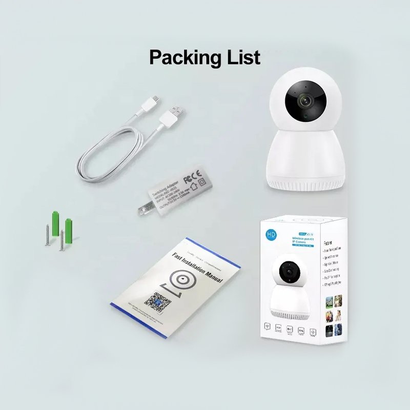 Two-way Audio cctv kit wireless security camera camera de surveillance baby camera