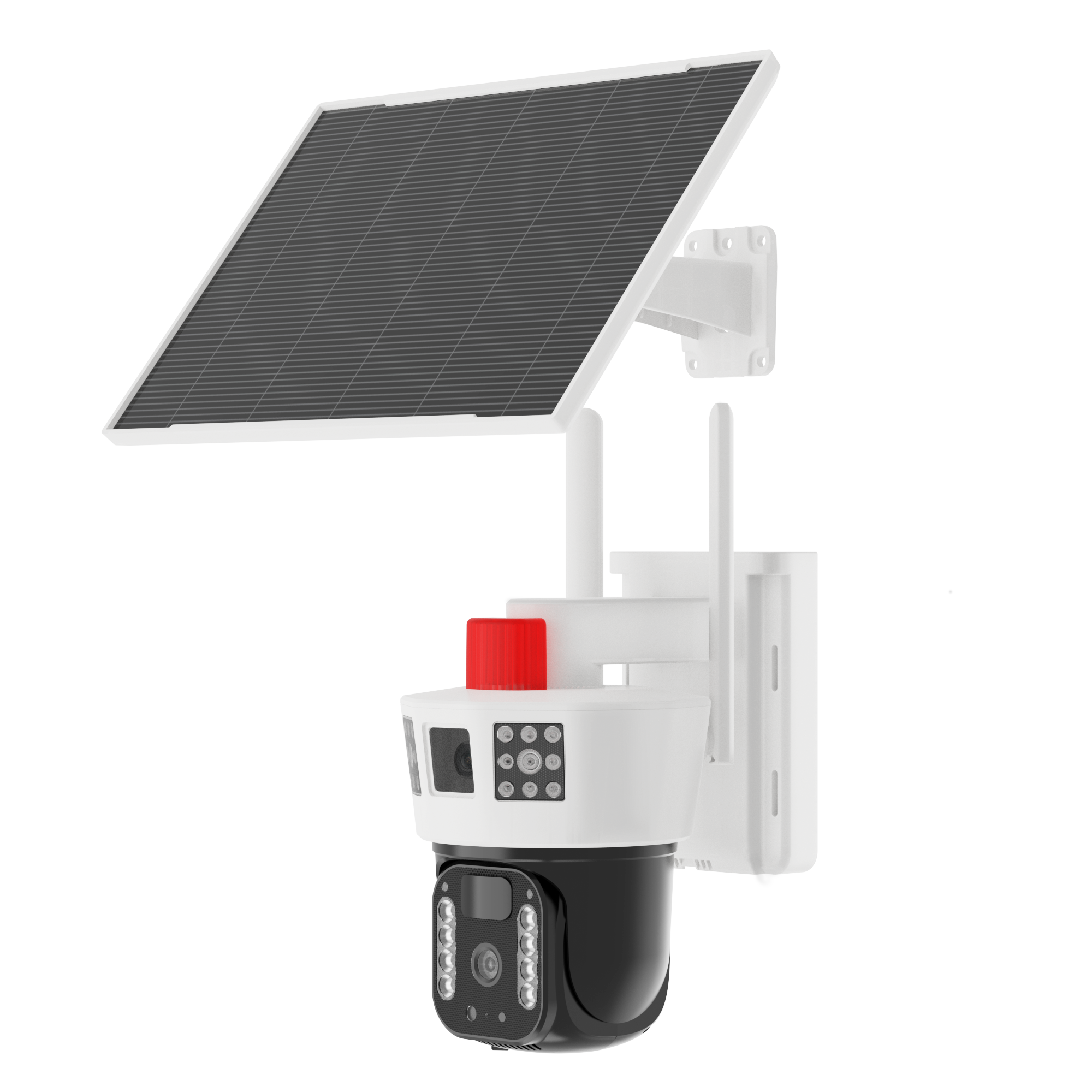 Outdoor 4MP Low Power Consumption Battery Camera 355 Pan Tilt PTZ IP Camera Wireless Camera Security System Two Way Audio