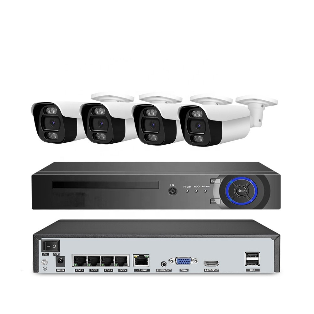 Dakang Color Night Vision Video Surveillance System 5MP POE NVR Camera CCTV Surveillance Systems