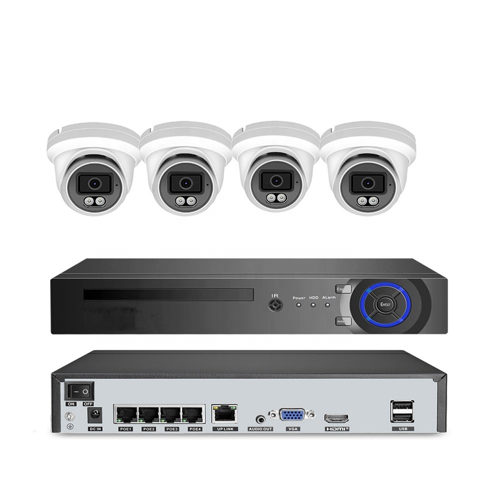 Dakang Color Night Vision Video Surveillance System 5MP POE NVR Camera CCTV Surveillance Systems