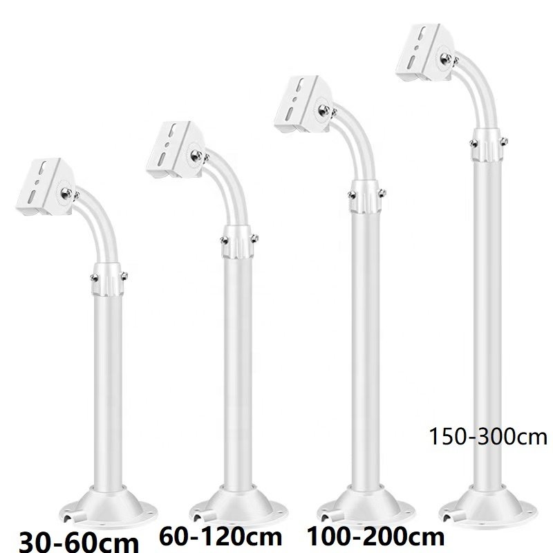 Aluminum alloy telescopic bracket Ceiling Mount cctv adjustable bracket and CCTV Camera bracket