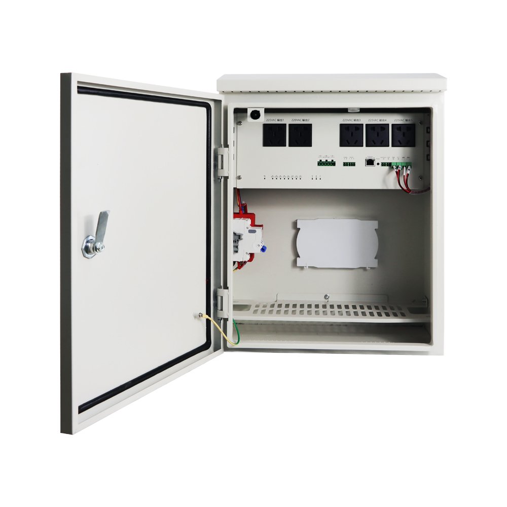 Natural Disaster Monitoring IoT Intelligent Control Box With Bt POE Switch Outdoor Waterproof Intelligent Smart Box