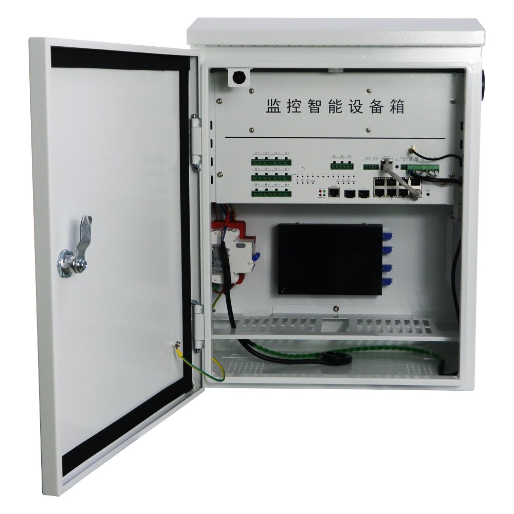Natural Disaster Monitoring IoT Intelligent Control Box With Bt POE Switch Outdoor Waterproof Intelligent Smart Box