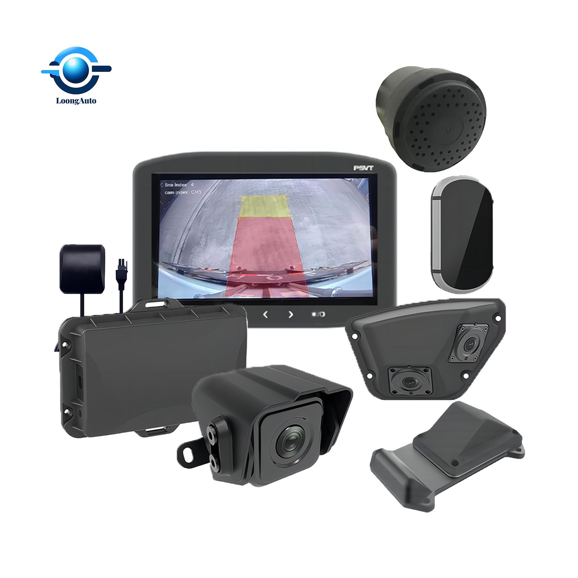 DVS Solution 2024 UK PSS Safety Blind Spot System Monitoring Camera for HGV Truck