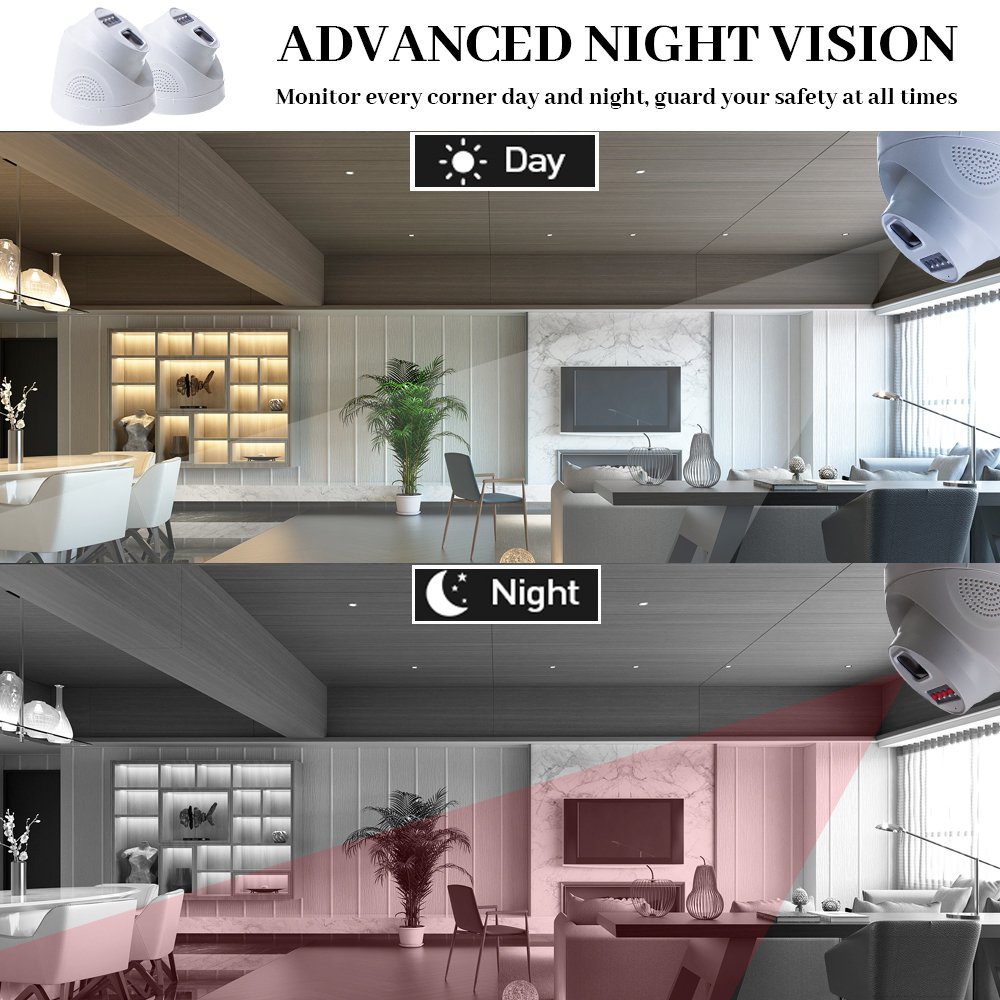 New Design Selling Infrared Outdoor Camera Construction House Monitor Color Night Vision Network IP Security Surveillance Camera