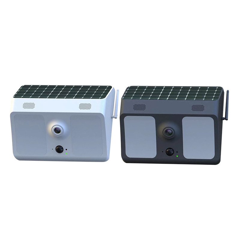 1080p solar energy wall lamp camera courtyard street lamp low power consumption battery surveillance camera wifi 4G remote