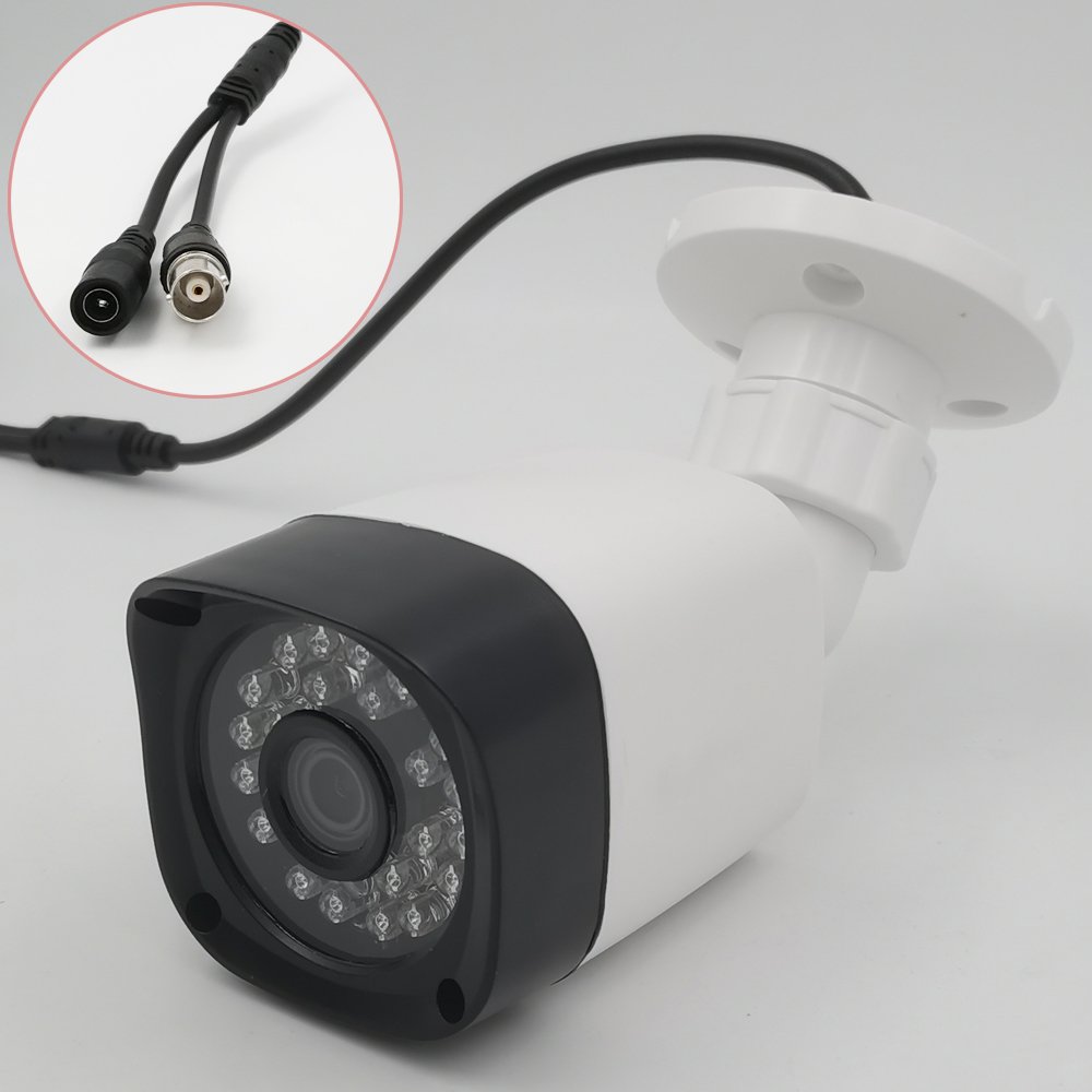 FansuTi 5Mp Analog Camera 4IN1 AHD/TVI/CVI/CVBS 65feet Night Vision Outdoor/Indoor CCTV Security Camera