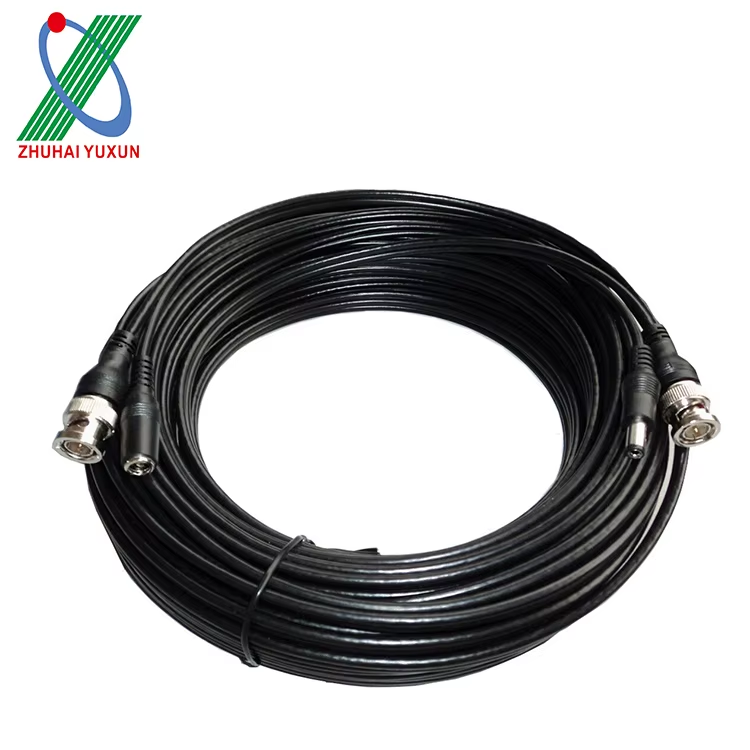 Pre-made BNC Video DC Power RG59 Extension Cable for CCTV Camera