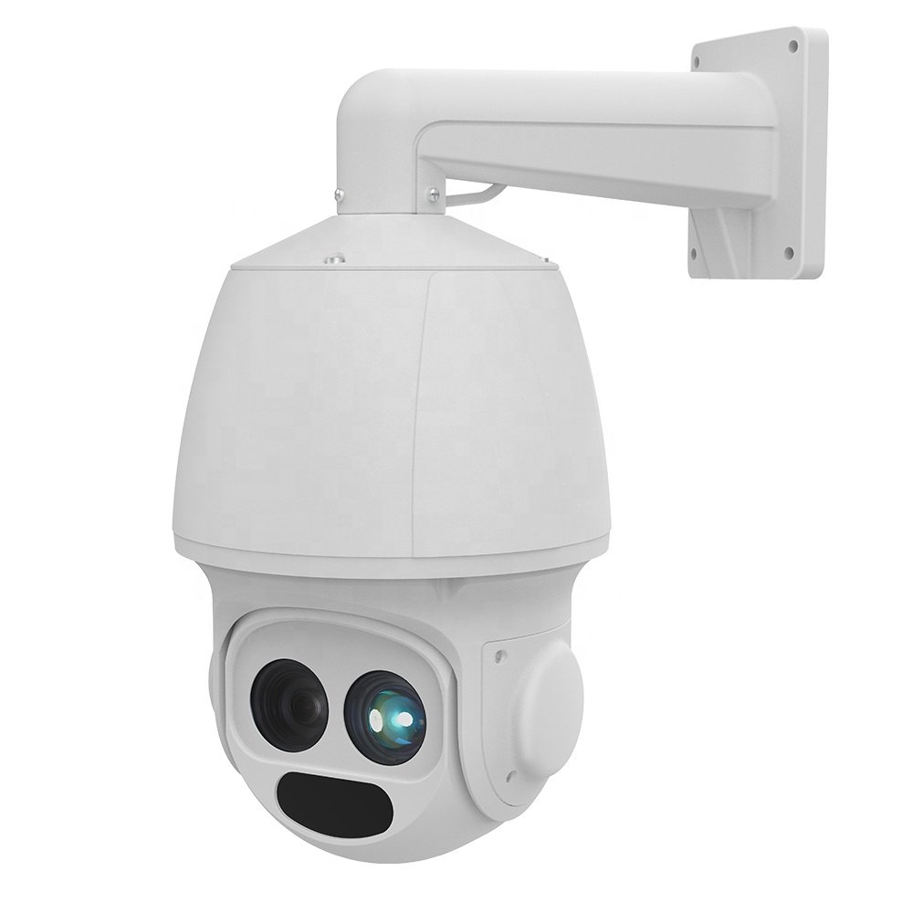 Hd 5.0mp dual lens outdoor ptz camera surveillance ip system cameras with IR laser 800m night vision 4in1