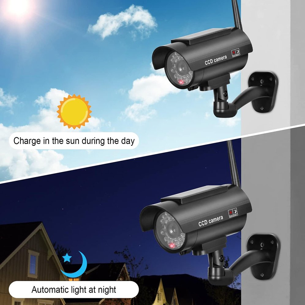 Hot Selling CCTV Security Outside Indoor Scare Thief Security System Greatly Like Really Real Camera Dummy Camera Bullet Camera