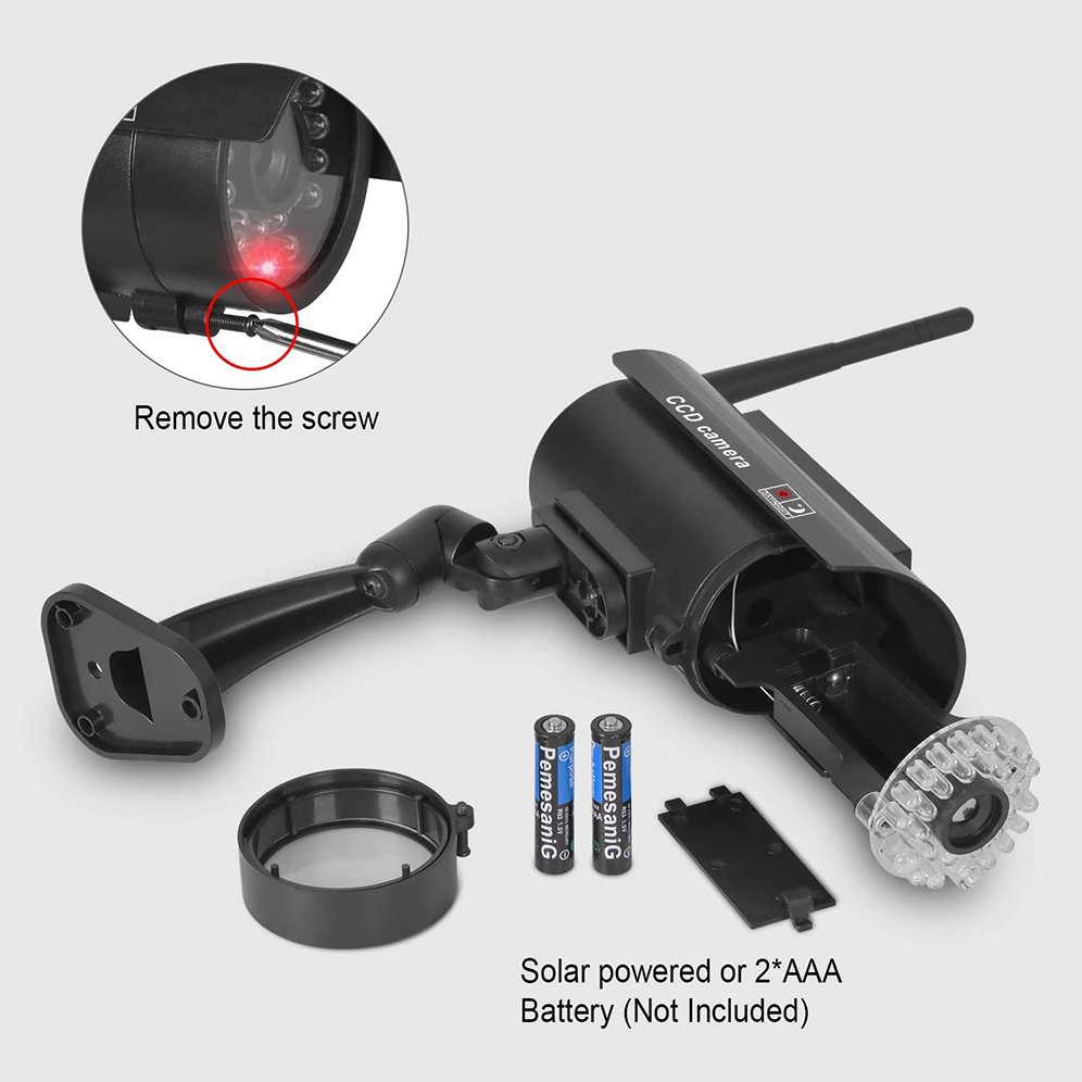 Hot Selling CCTV Security Outside Indoor Scare Thief Security System Greatly Like Really Real Camera Dummy Camera Bullet Camera