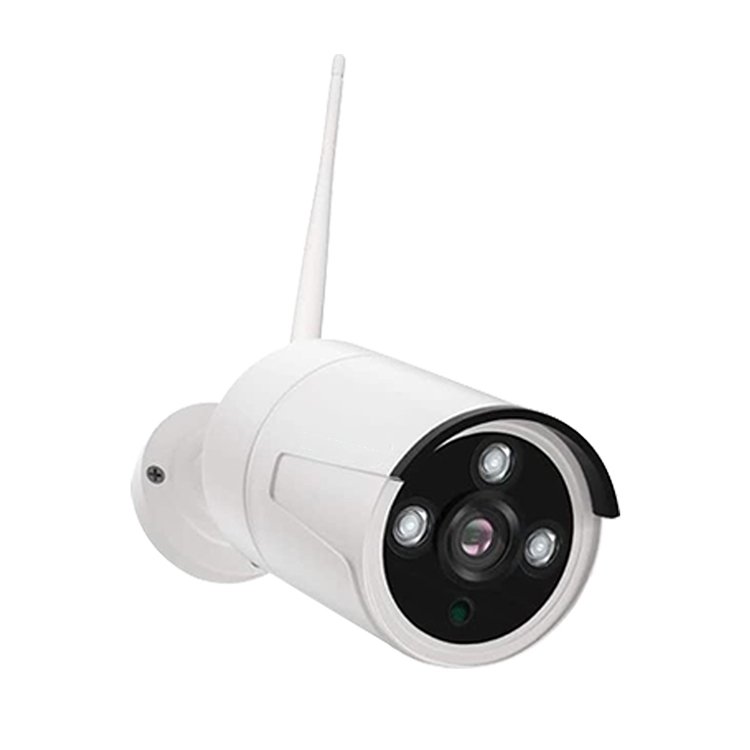 Tuya Outdoor night vision surveillance cctv camera set 4ch IP WIFI nvr kit 1080P home wireless security camera system