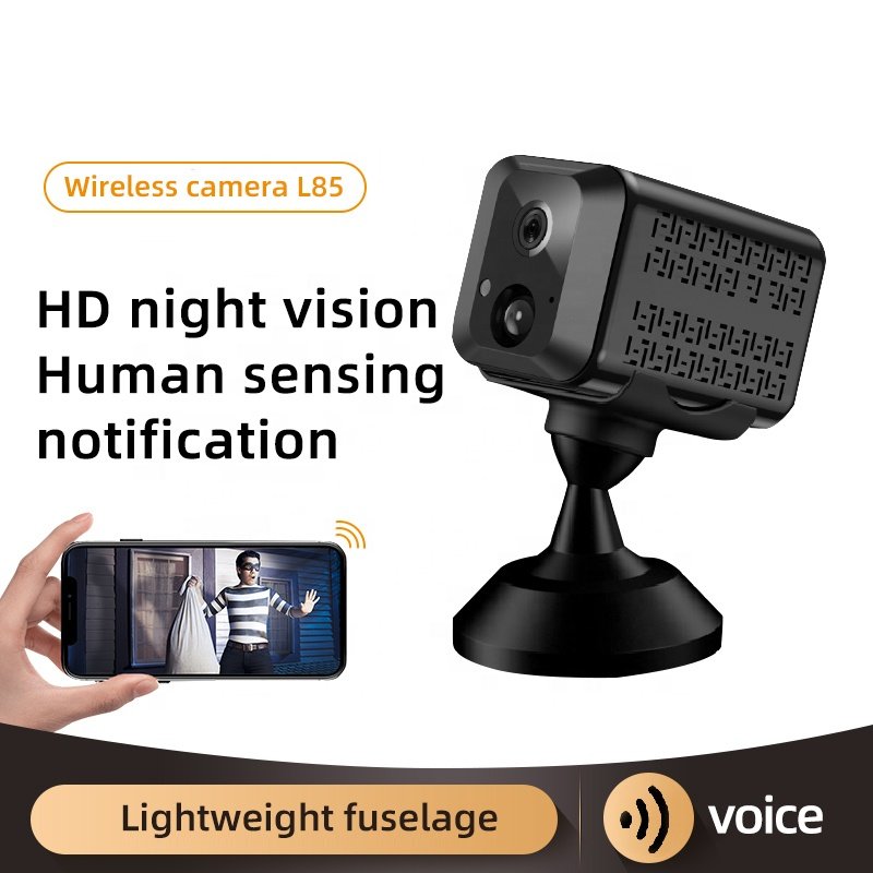 QZT Hd Night Vision Surveillance Human Sensing Notification Indoor Security Cameras