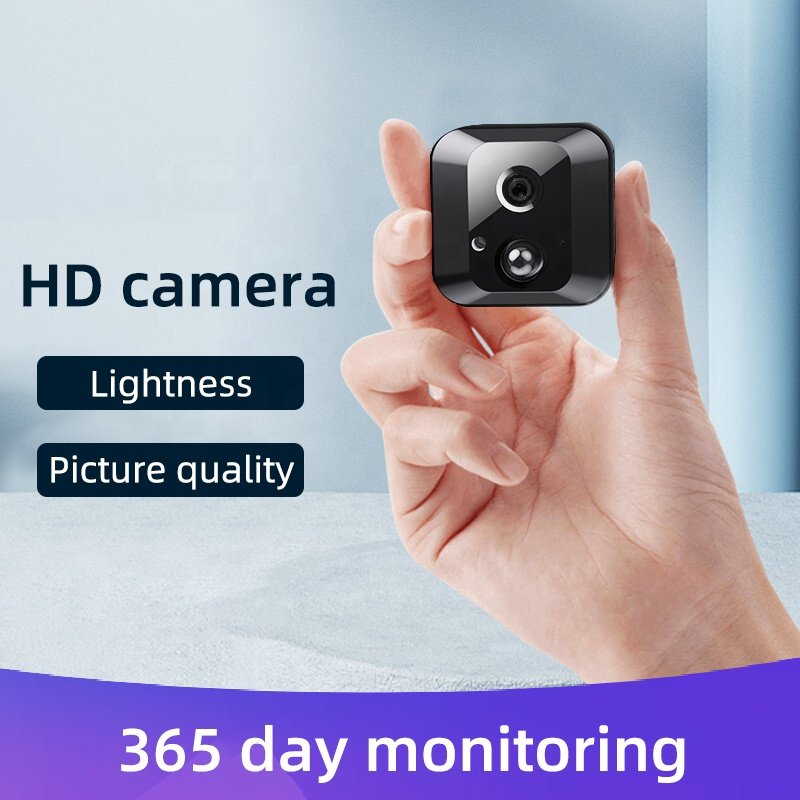 QZT Hd Night Vision Surveillance Human Sensing Notification Indoor Security Cameras