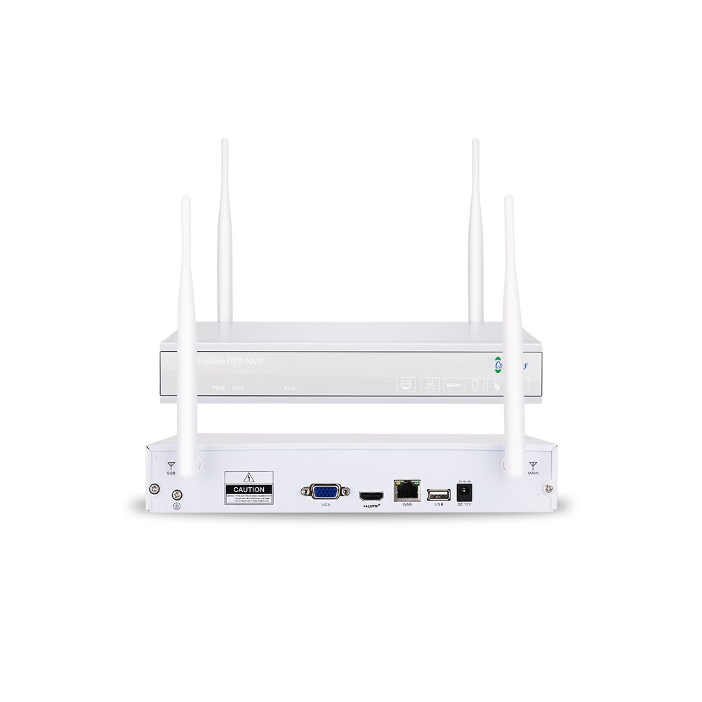 New Arrival Double light Wifi CCTV Camera With KIT NVR 4CH Wireless Security Surveillance Equipment System