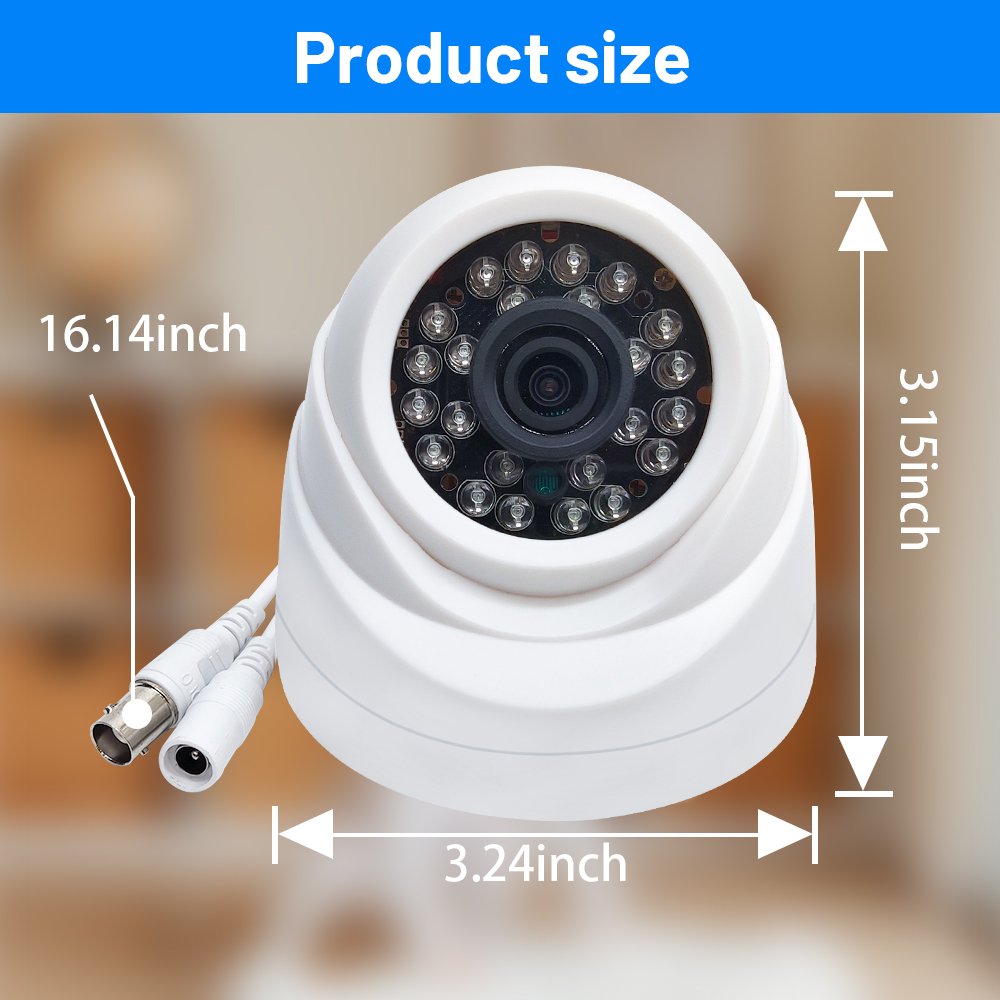 China Supplier factory Video AHD Camera 4ch XVR KITS CCTV camera system set kit outdoor security cameras
