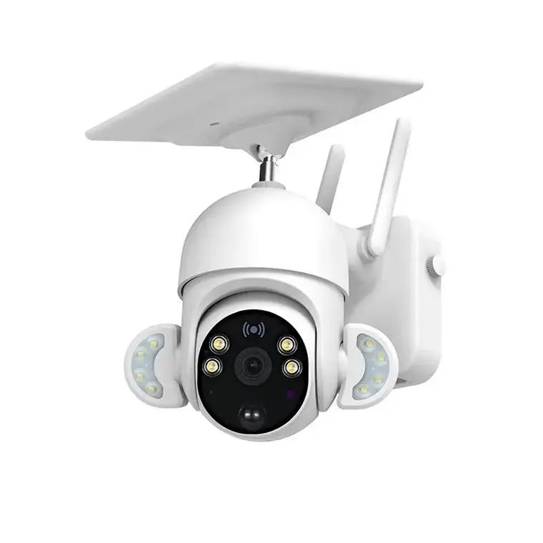 WiFi Solar Monitoring System Outdoor Security Camera with Night Vision Network-Connected Solar Camera