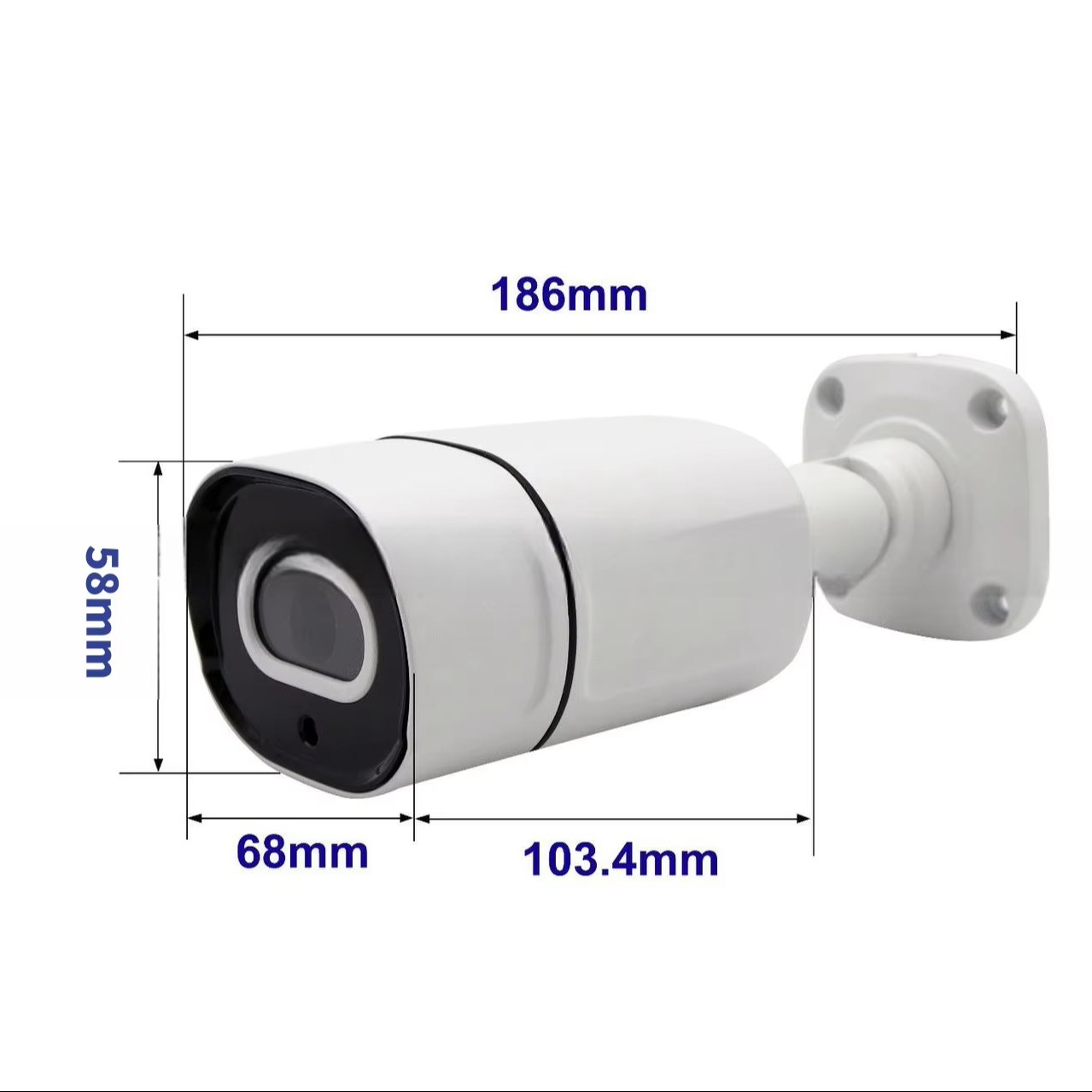 CCTV Outdoor Security Camera Housing Case Surveillance Accessories Bullet Waterproof Security Camera Housing