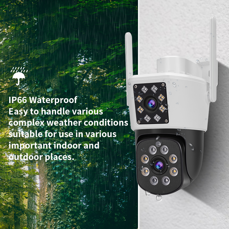 Wholesale CCTV Video Surveillance System Home Outdoor Solar Dual Security Wifi Smart Camera 3mp 4mp 5mp