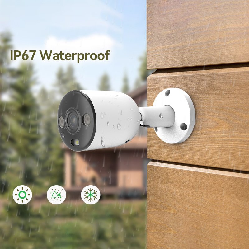 CANTONK 4K 8 CHANNEL 8MP RED AND BLUE LIGHT ALARM OUTDOOR HOME POE NVR KIT CCTV IP CAMERAS SURVEILLANCE SECURITY CAMERA SYSTEM