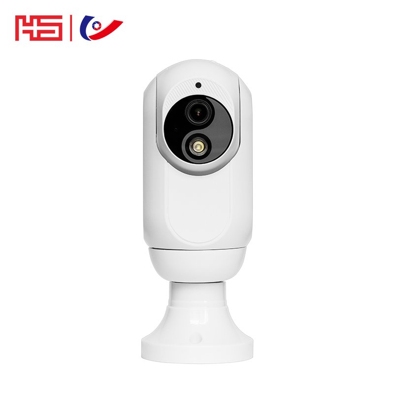 Smart Home Wireless WIFI PTZ 3MP Bulb Camera Security System Network CCTV Camera with Night Vision Two Way Audio Lamp Camera