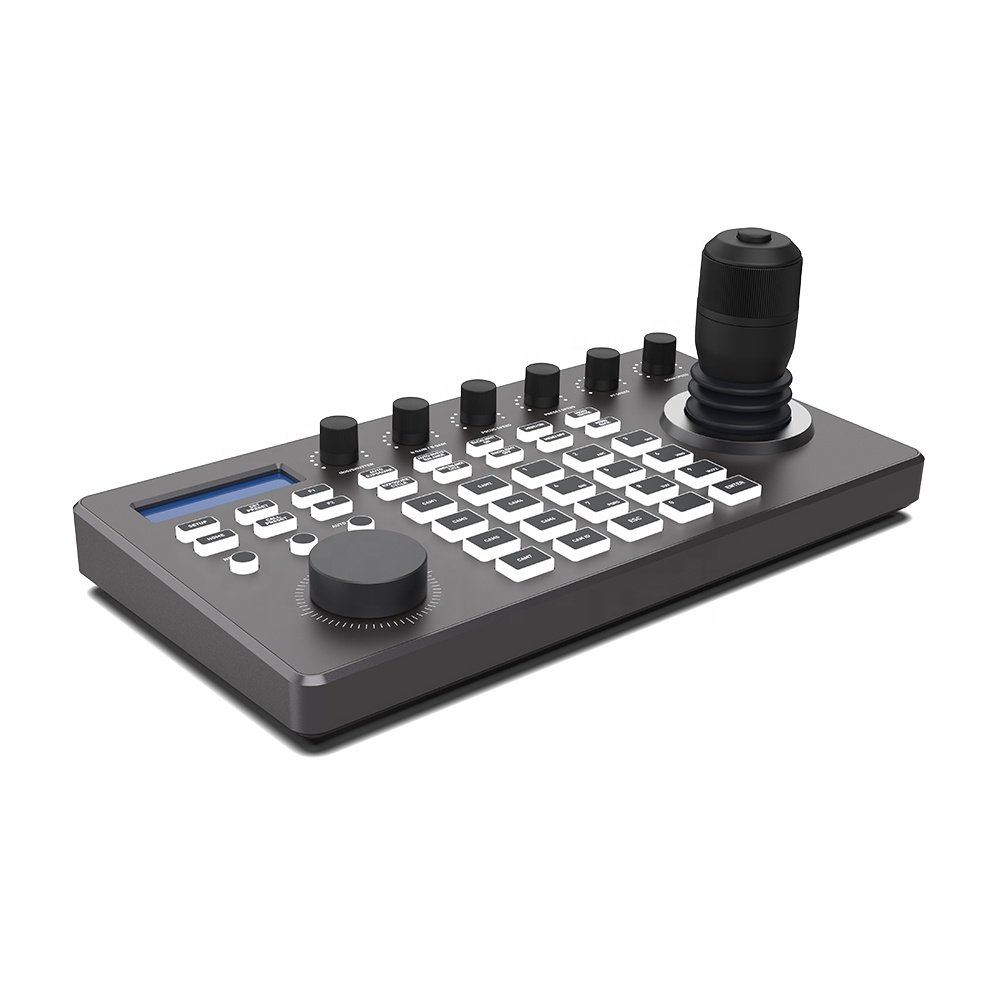 Video Conference Camera with Silicon Buttons 4K HD video cameras control panel 4D Joystick PTZ Controller
