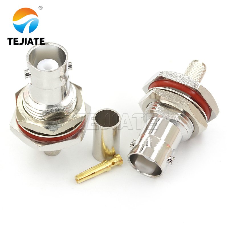 BNC-K-3/BNC-KY-3 Large hexagon female RG58/RG142 dedicated bnc Fpc fiber opticbanana Connector cctv dc Power Plug RF