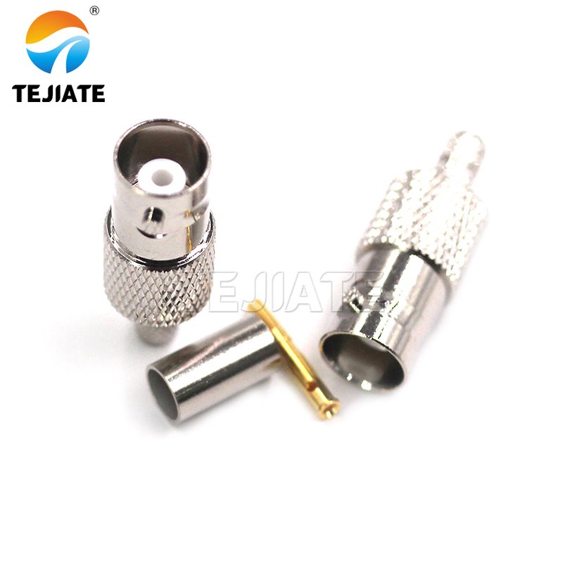 BNC-K-3/BNC-KY-3 Large hexagon female RG58/RG142 dedicated bnc Fpc fiber opticbanana Connector cctv dc Power Plug RF