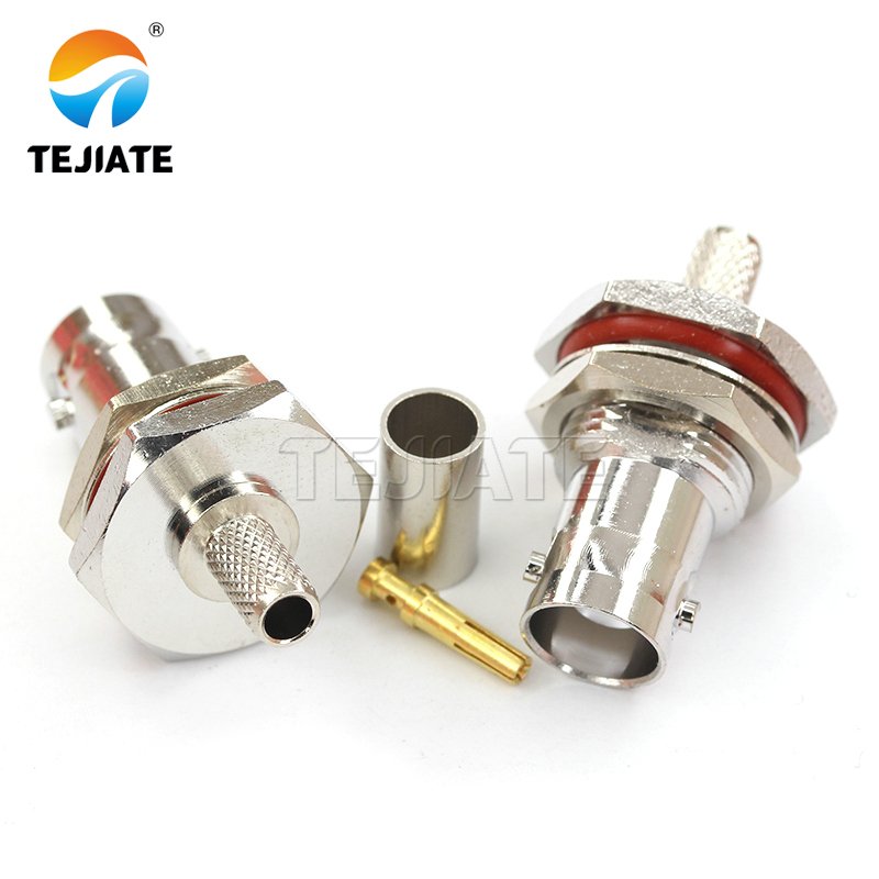 BNC-K-3/BNC-KY-3 Large hexagon female RG58/RG142 dedicated bnc Fpc fiber opticbanana Connector cctv dc Power Plug RF