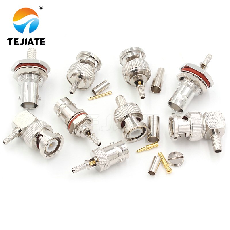 BNC-K-3/BNC-KY-3 Large hexagon female RG58/RG142 dedicated bnc Fpc fiber opticbanana Connector cctv dc Power Plug RF