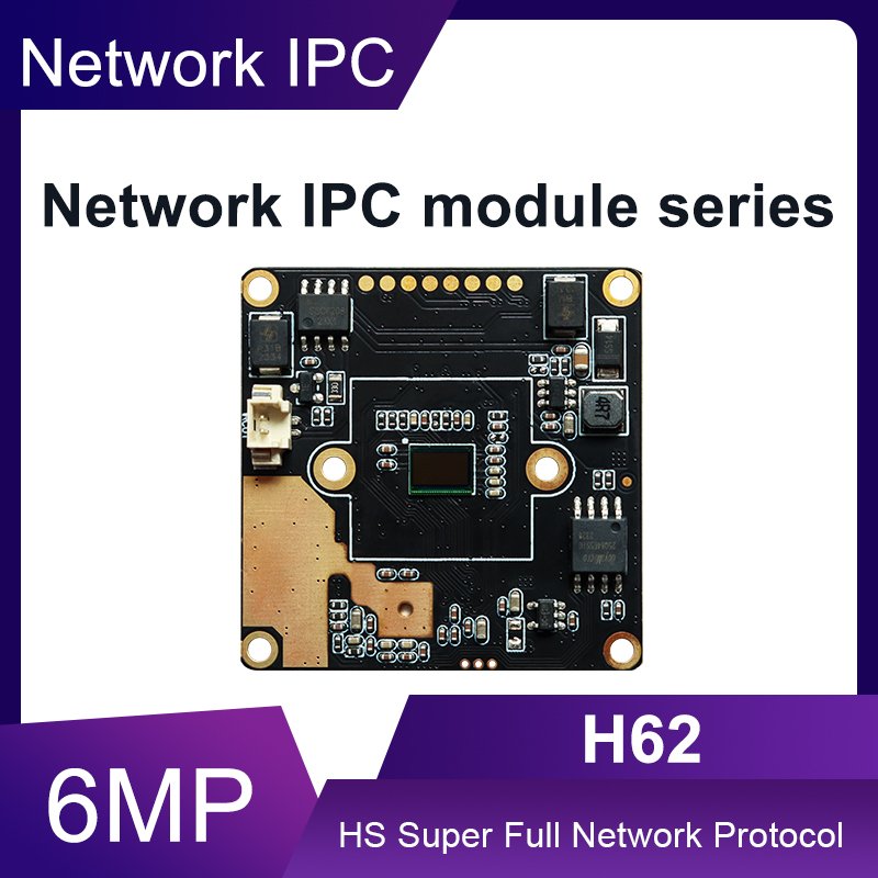 Factory Price 6MP IP Camera Board Output 30fps Starlight with CCTV Lenses 1/3'' CMOS H.265 IR LED Warm LED Dual LED