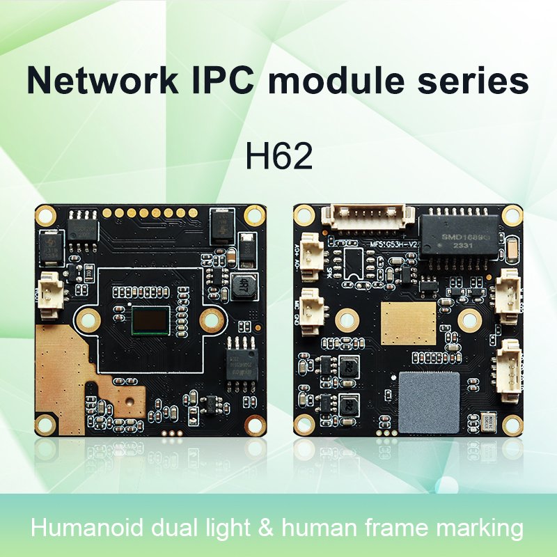 Factory Price 6MP IP Camera Board Output 30fps Starlight with CCTV Lenses 1/3'' CMOS H.265 IR LED Warm LED Dual LED