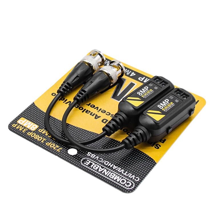 Passive twisted pair transmitter Active HD Video Balun 8MP CCTV camera Accessories