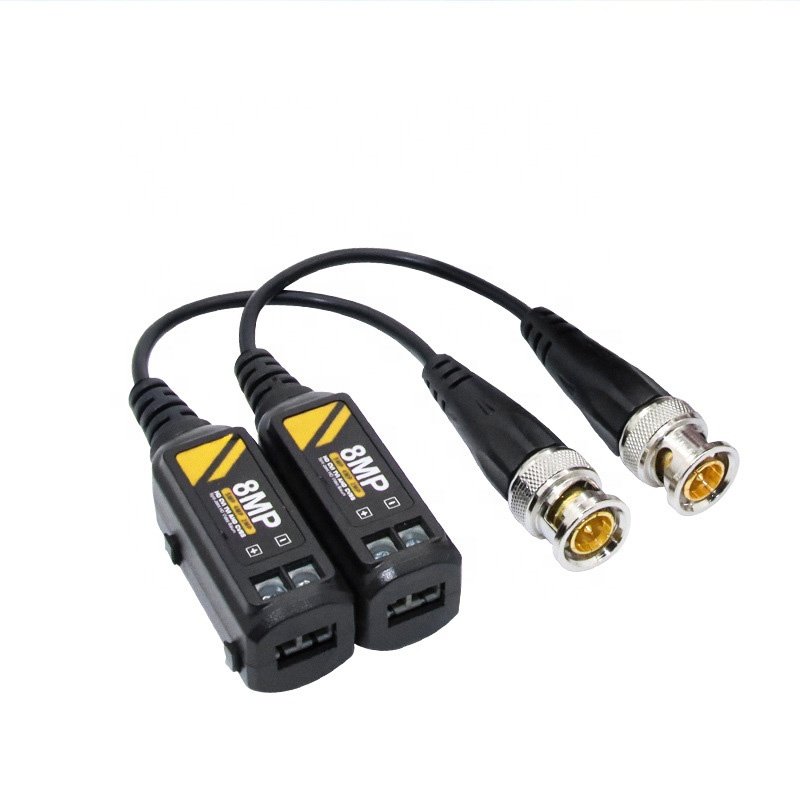 Passive twisted pair transmitter Active HD Video Balun 8MP CCTV camera Accessories