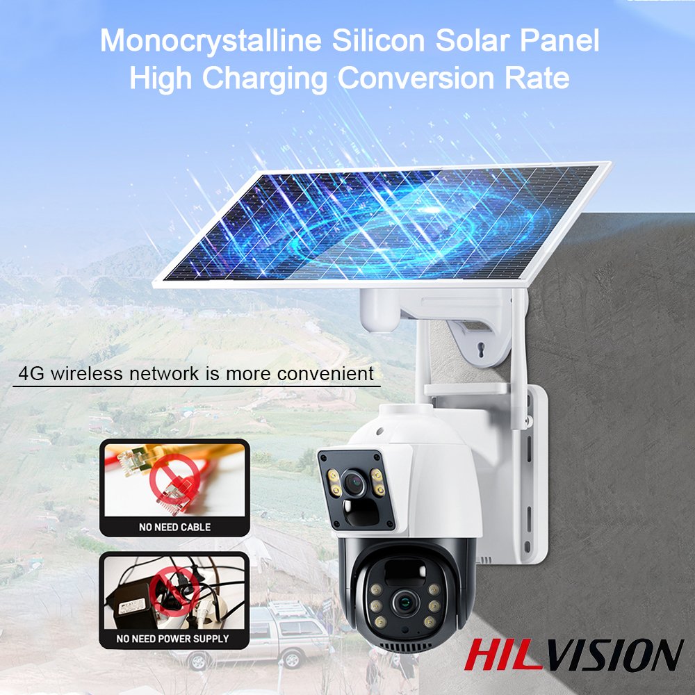 C2480WP-30JW Hidden Detector 360 Surveillance Camera Home Security Cctv Solar Camera System
