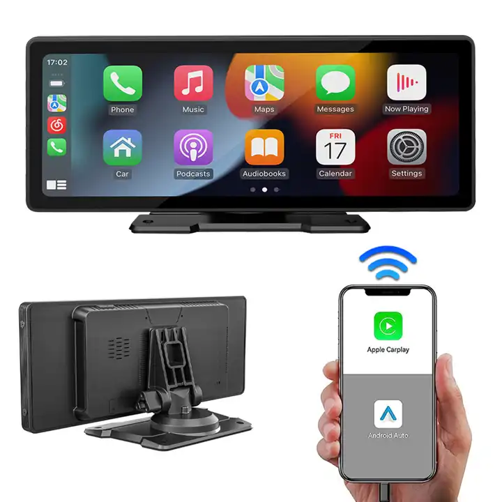 Truck Camera System Wifi Wireless Android auto Car Display Surveil Camera Smart Dual Dashcam Car Touch Screen Monitors