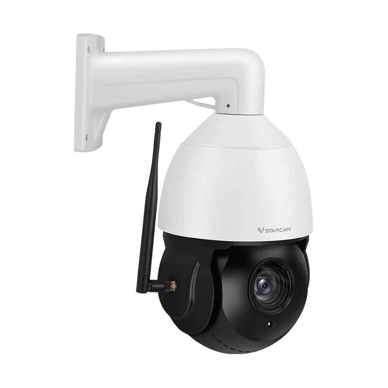 VStarcam 30x zoom camera long distance 360 degree PTZ solar cctv camera 5mp POE IP security camera system