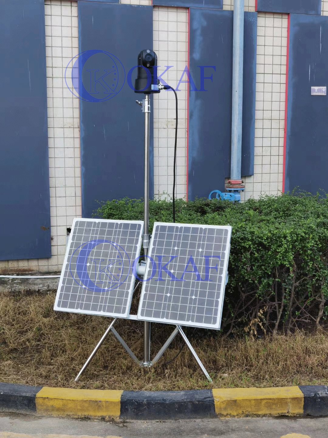 4G WIFI CCTV Security Rapid Deployment Construction Site Monitoring Mobile Emergency Surveillance CCTV PTZ camera