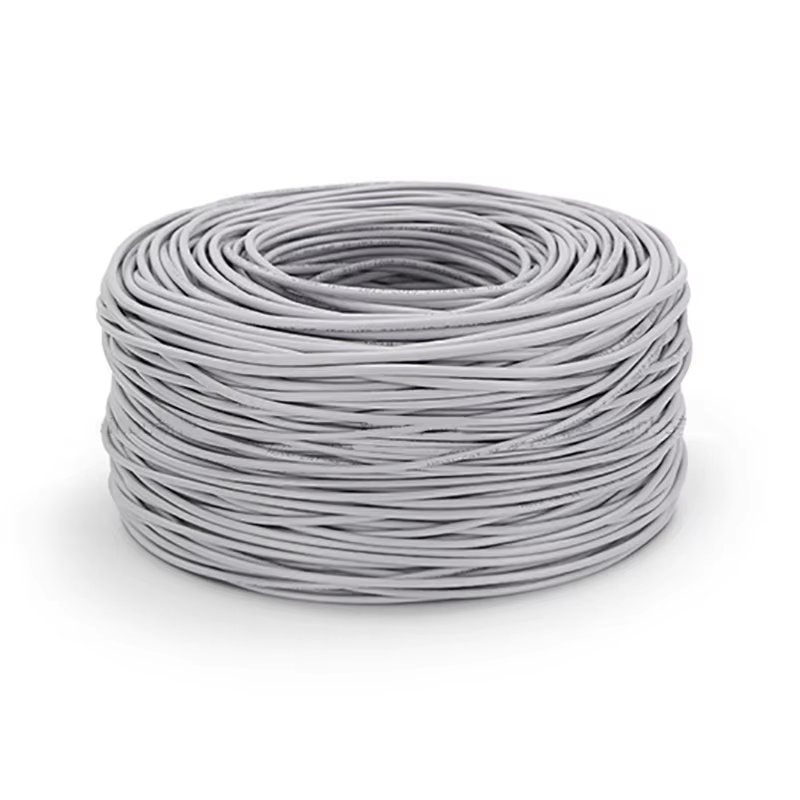 Ethernet CCTV Cable, Cat 6 RJ45 DC Power Cord, for CCTV Security Camera Surveillance System IP Camera NVR System Grey
