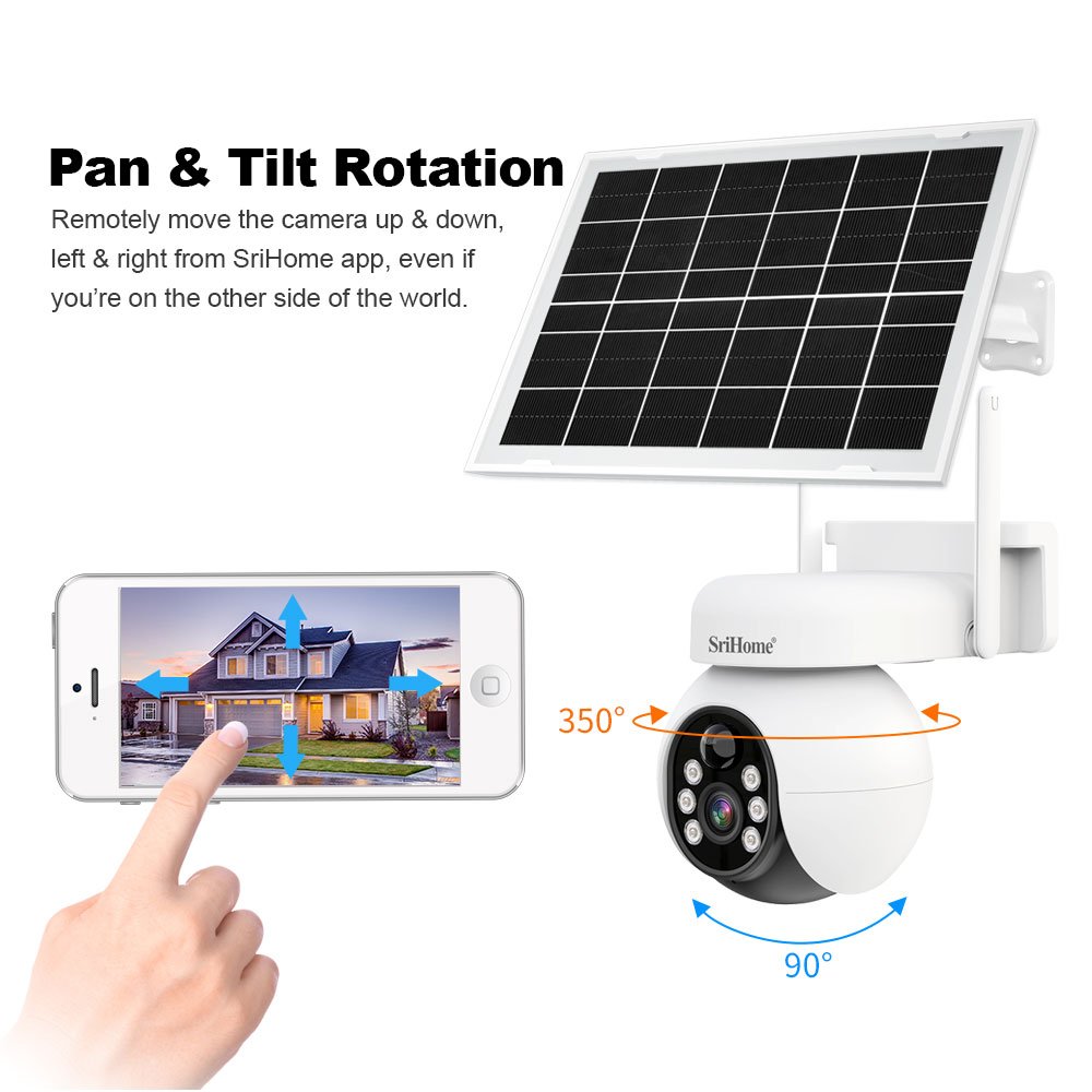 2024 DH001-4G Asia band Solar Camera Wifi 2K 4MP Waterproof IP66 Low Power Battery PTZ Camera Two-way Audio Cctv solar camera